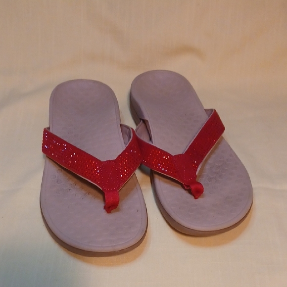 Women's Vionic Tide Rhinestone Flop Flops - Picture 1 of 7